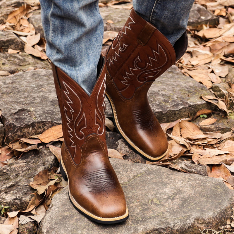 Women'S Fashion Riding Boots - Botas de media pantorrilla de moda
