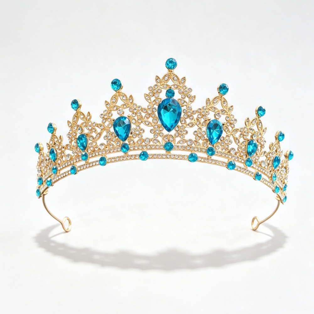 Women Queen Fashion - Corona de Princesa de Lujo para
