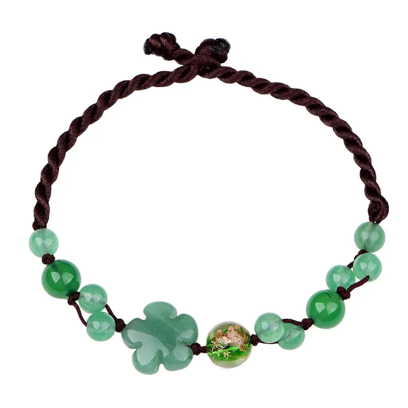 Women Fashion Designers - Tobilleras con flor de Jade para