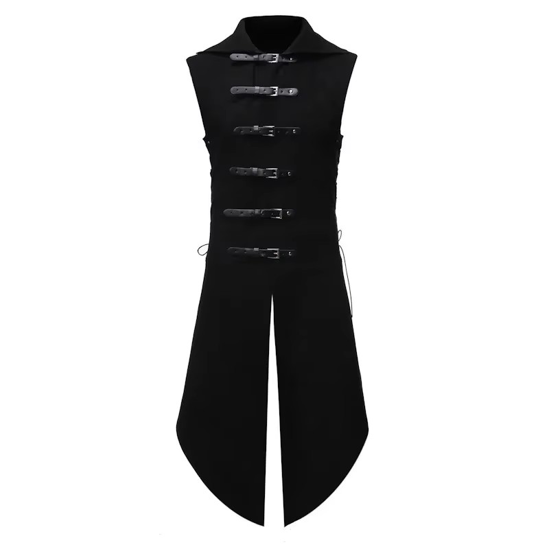 Knitted Vest Women - Disfraz Medieval Renacentista de Halloween, Túnica