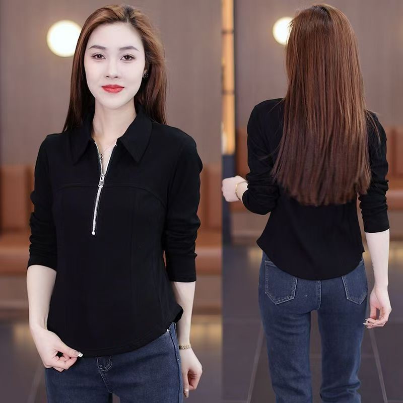 Women'S Fashion Petite - Camiseta de manga larga premium para