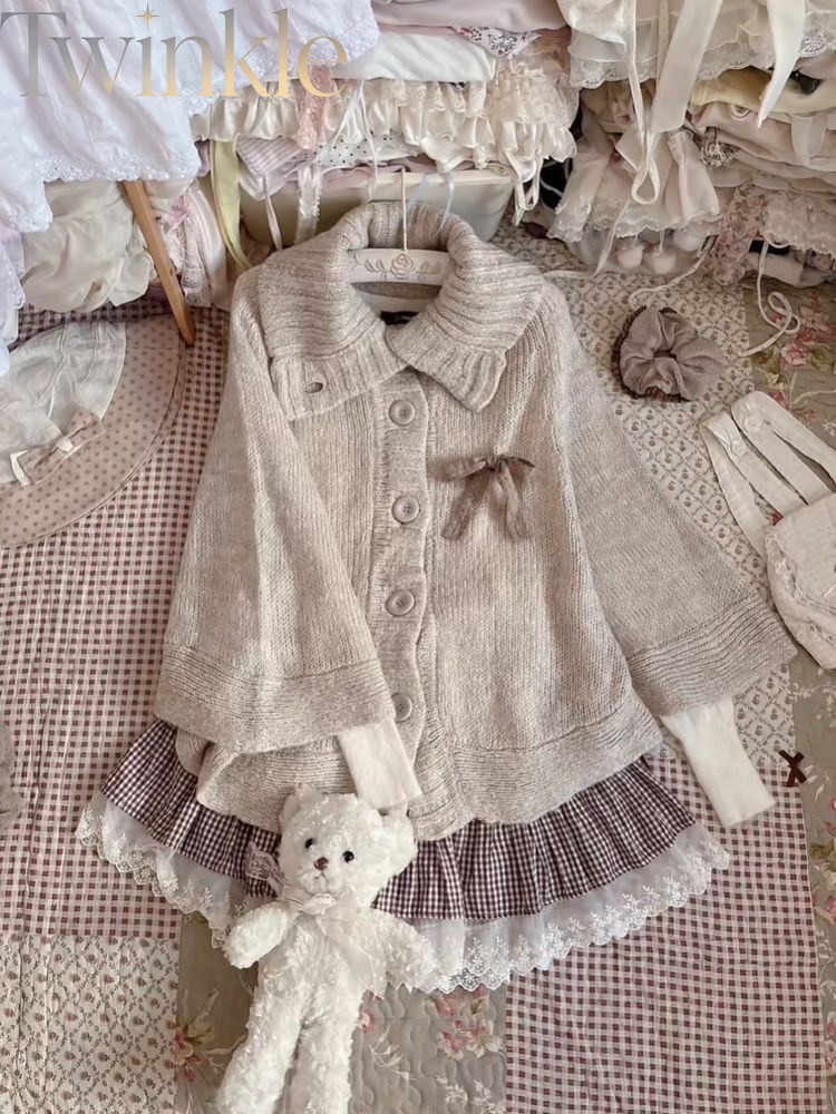 Women'S Fashion Petite - Conjunto de dos piezas de otoño