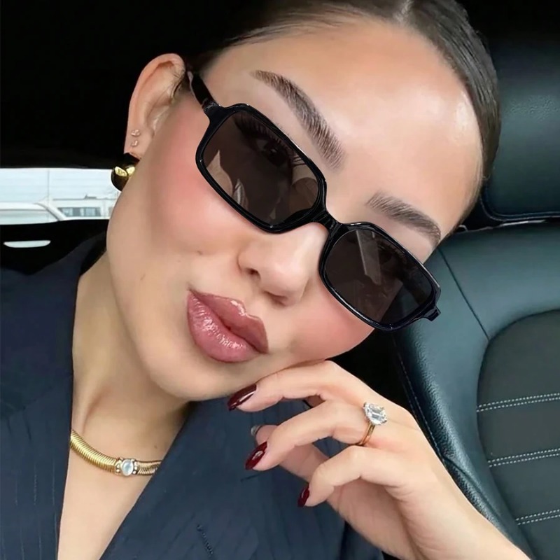 Women Fashion Glasses - Nuevas Gafas de Sol Rectangulares Pequeñas