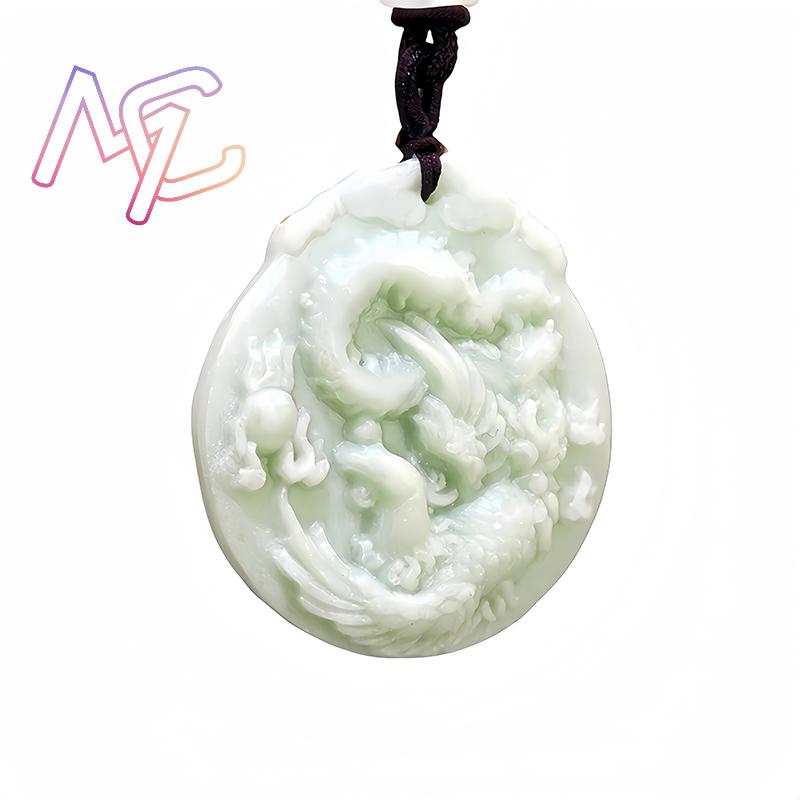 Collar con colgante de Jade Na - Women Fashion Designers reseña y precio