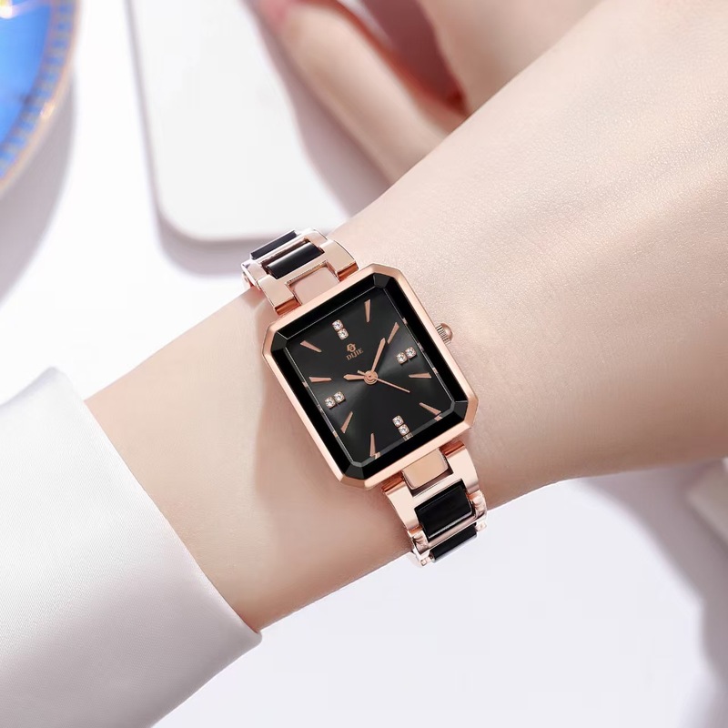 Reloj cuadrado de cerámica, el - Women Fashion Zone reseña y precio