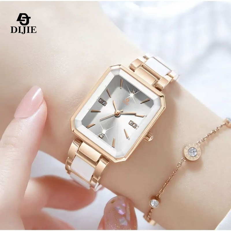 Reloj cuadrado de cerámica, el - Women Fashion Zone reseña y precio