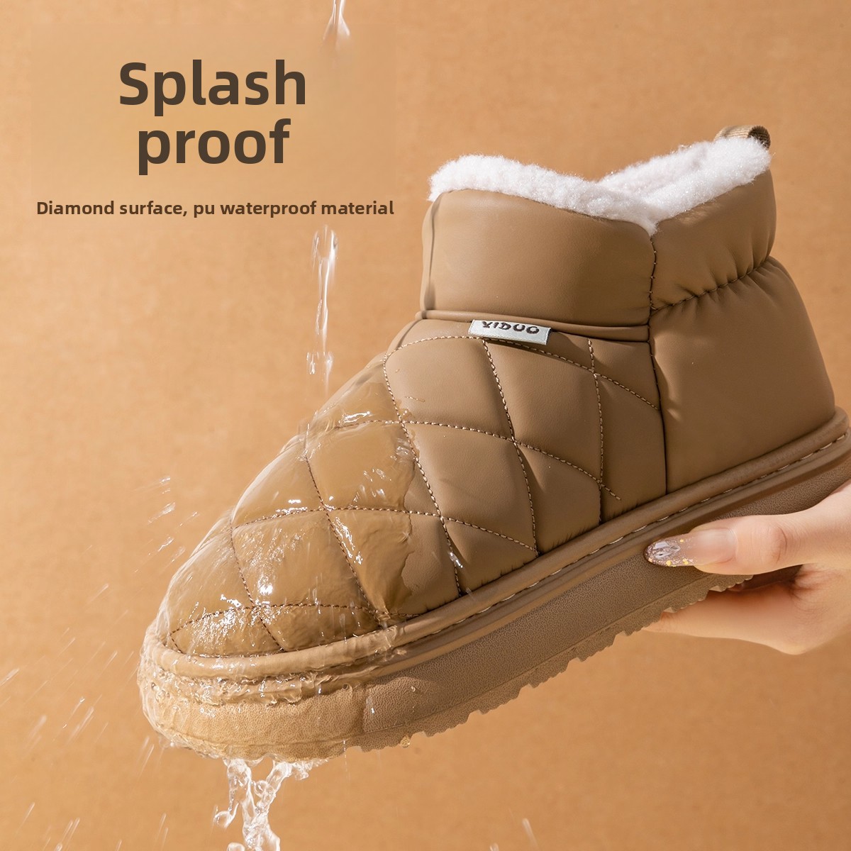 Botas de nieve impermeables pa - Women'S Fashion Rain Boots reseña y precio