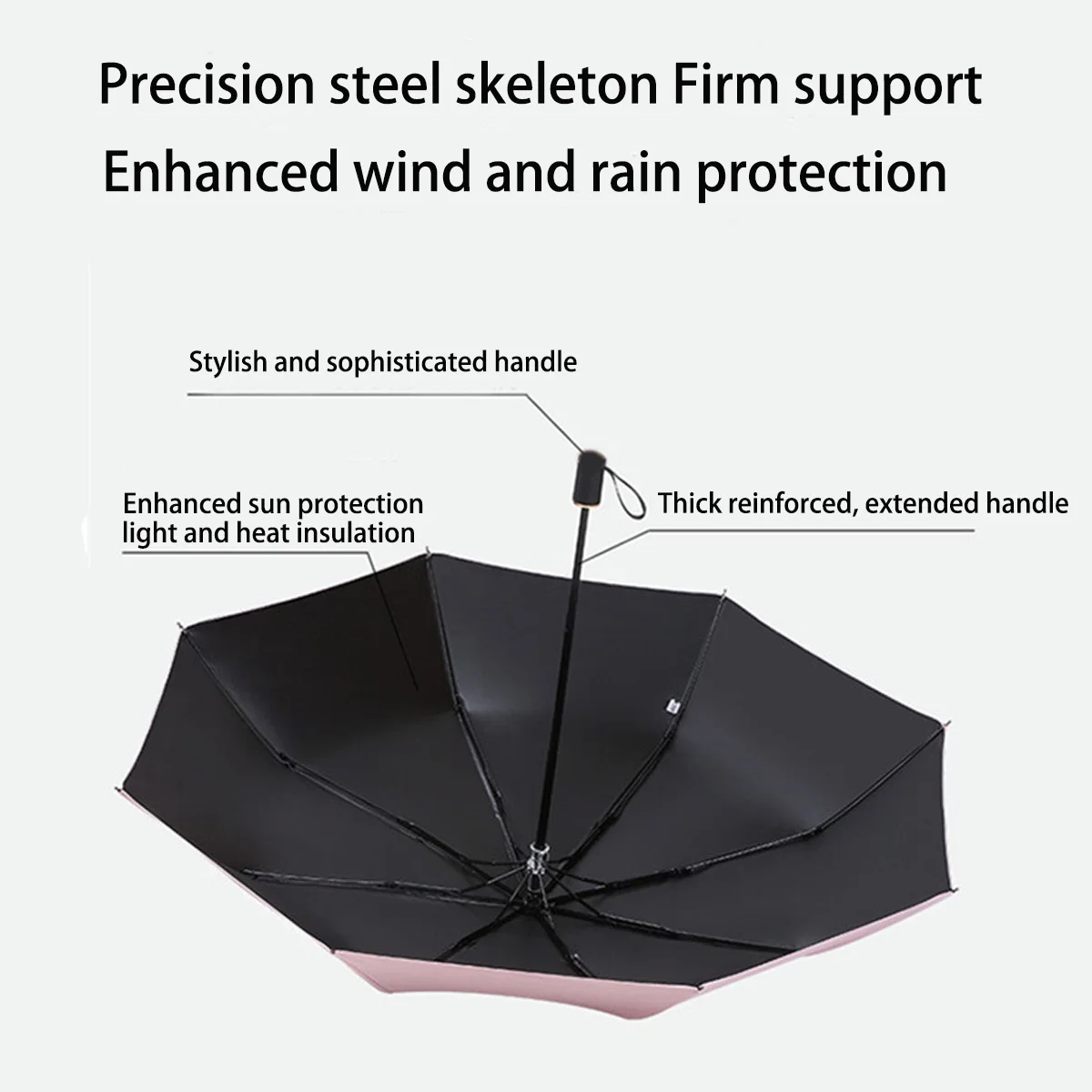 Miniparaguas plegable automáti - Women'S Fashion Umbrella reseña y precio