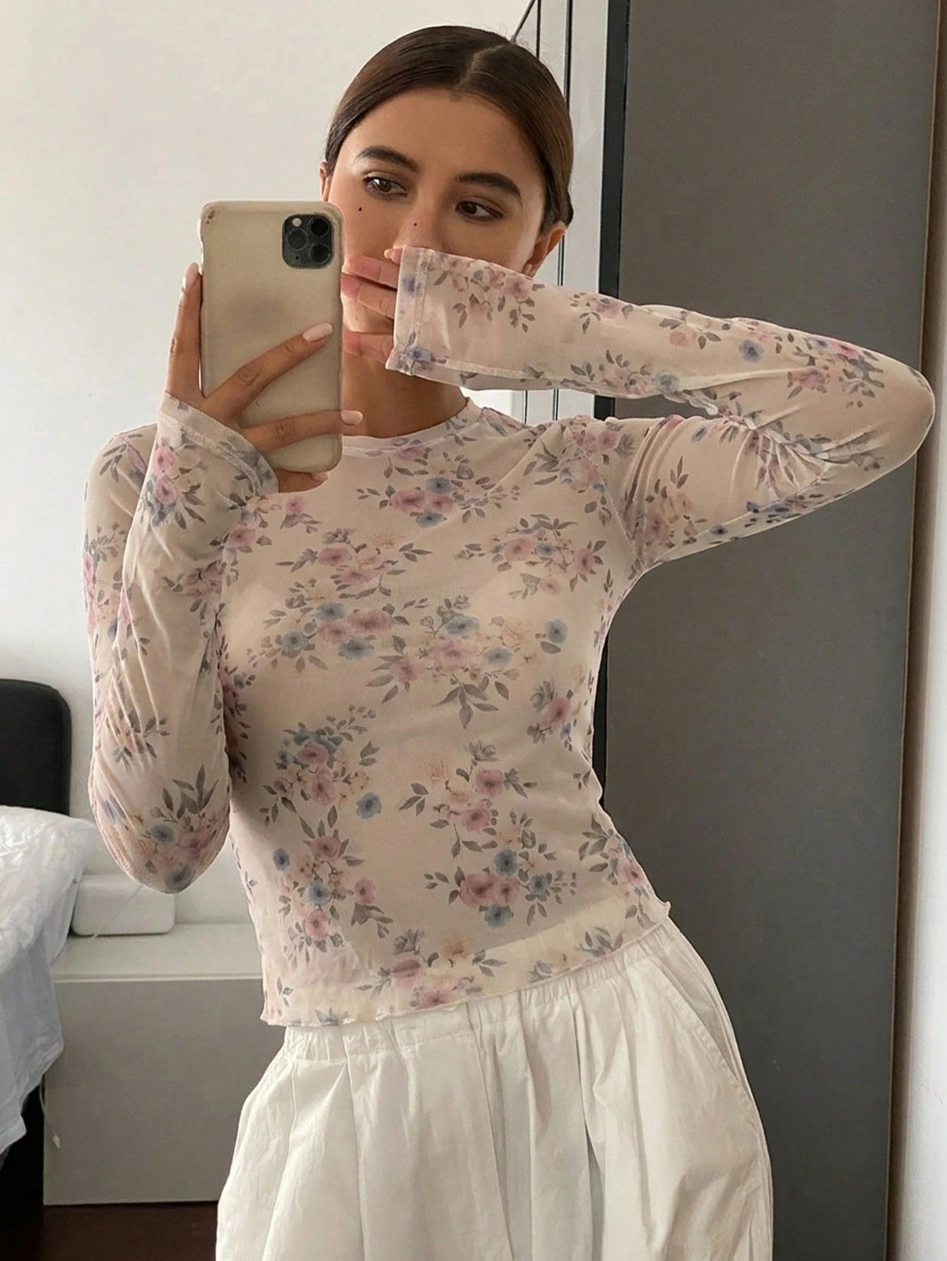 Camiseta de manga larga de mal - Women Fashion Outfits reseña y precio