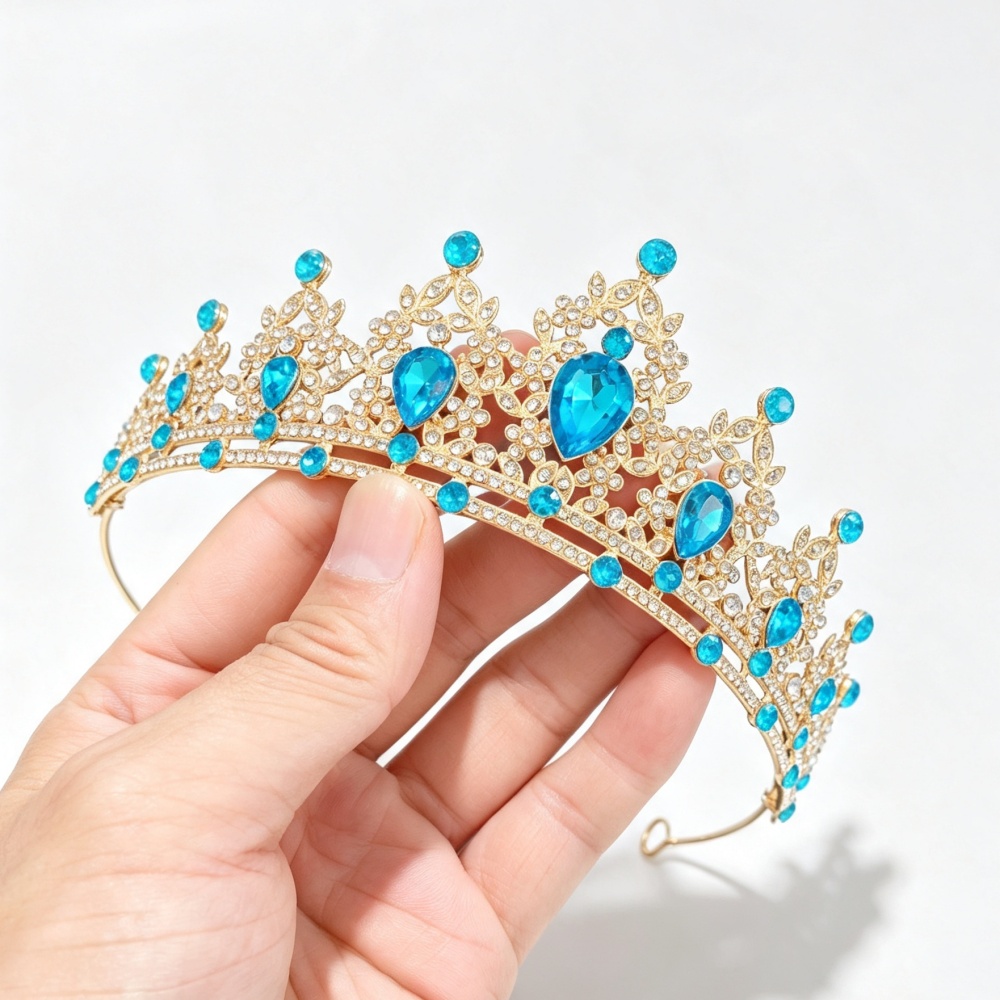 Corona de Princesa de Lujo par - Women Queen Fashion reseña y precio
