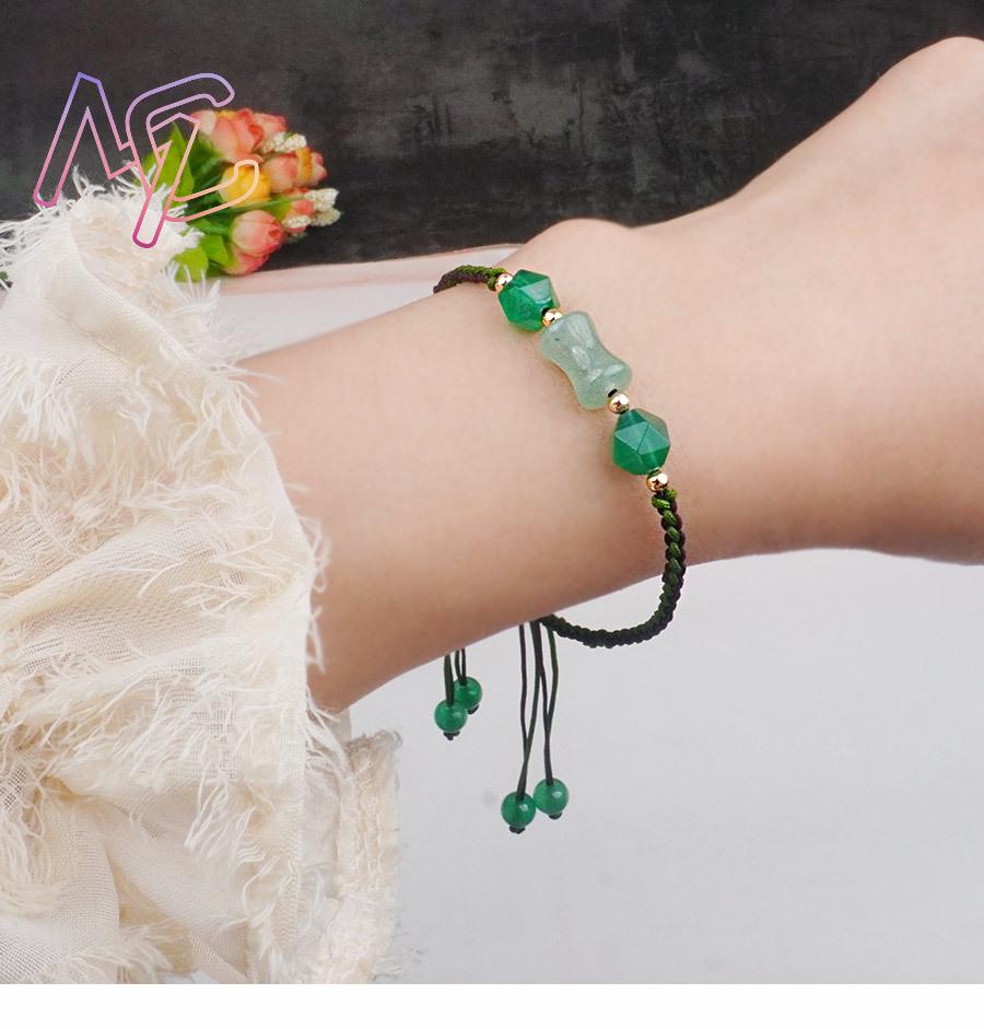 Pulseras de cuentas de Jade Na - Women Fashion Designers reseña y precio