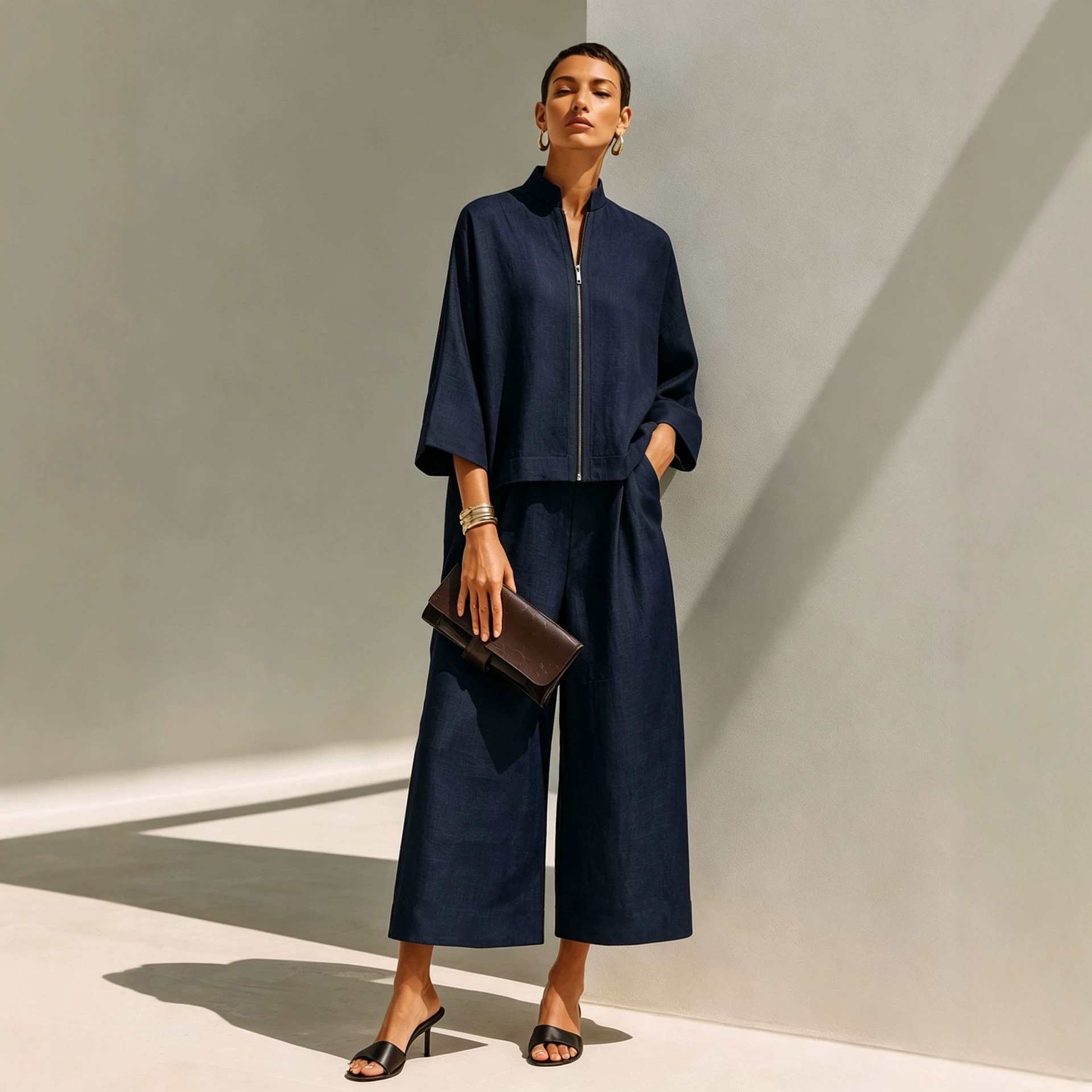 Nuevo Conjunto de Dos Piezas d - Women'S Fashion Quarter Zip reseña y precio