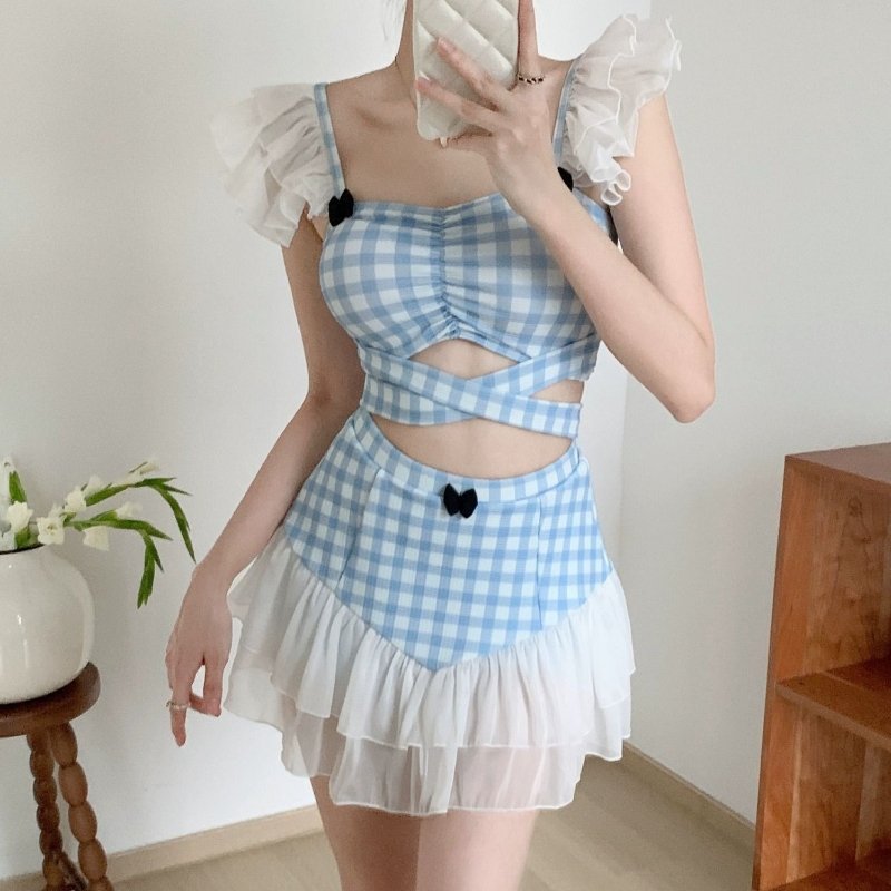 Traje de Baño Halter Reductor  - Women Fashion Outfits reseña y precio