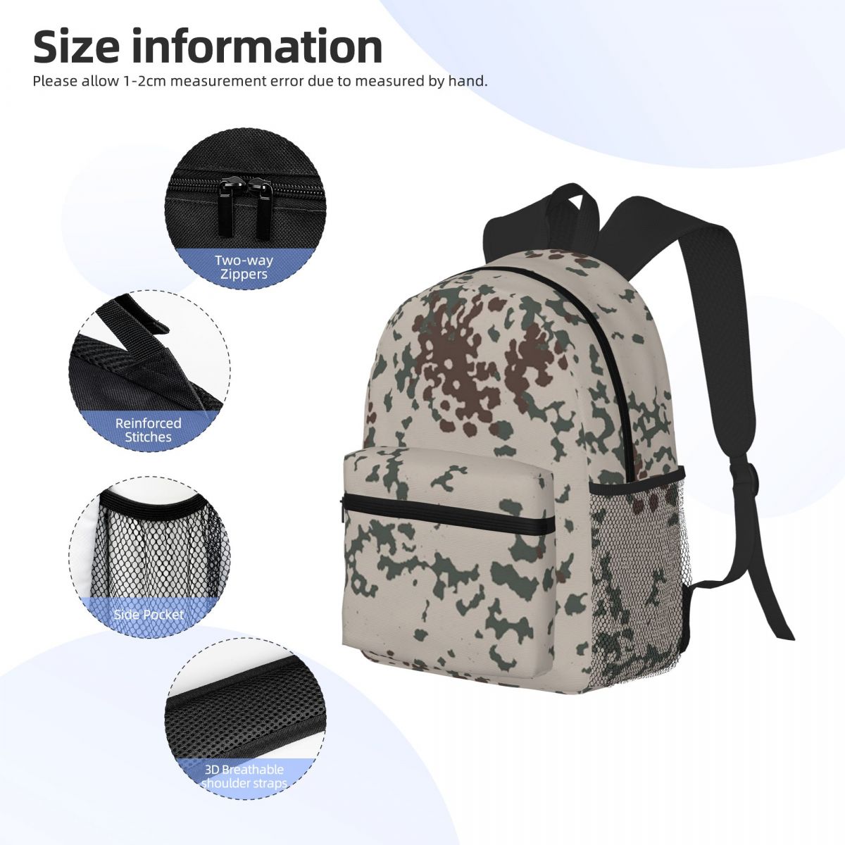 Mochila militar alemana de la  - Women'S Fashion Ww2 reseña y precio