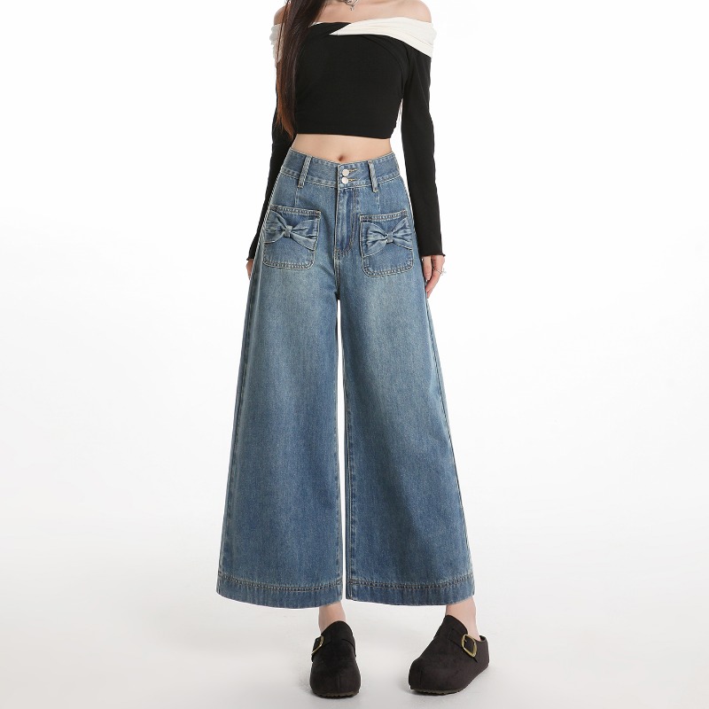 Jeans cortos de cintura alta c - Women'S Fashion Petite reseña y precio