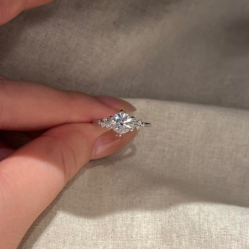 Anillo de plata de ley S925, e - Women'S Fashion Petite reseña y precio
