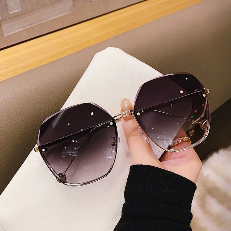 Gafas de Sol Metálicas Poligon - Women Fashion Glasses reseña y precio