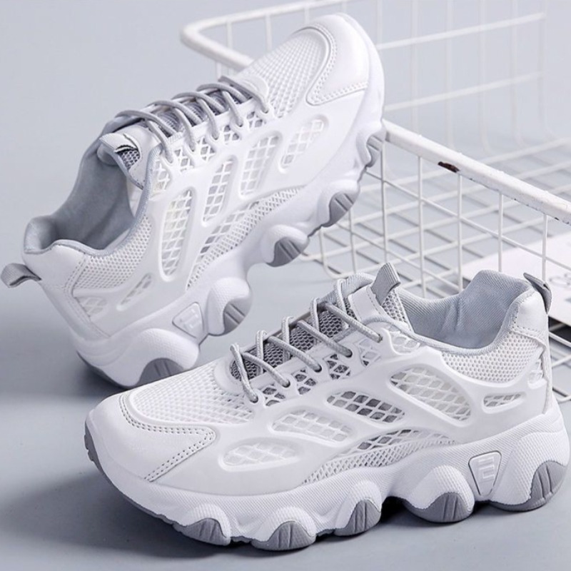 Zapatillas gruesas de malla tr - Women'S Fashion Running Shoes reseña y precio