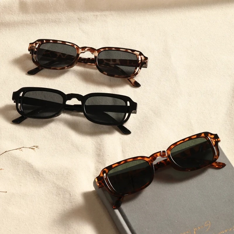 Gafas de Sol Rectangulares de  - Women Fashion Glasses reseña y precio