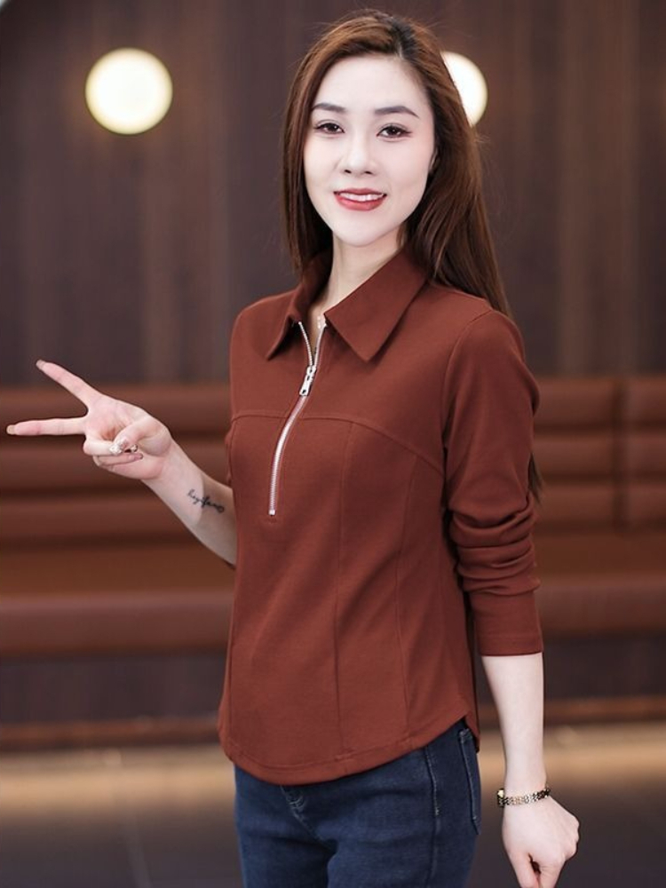 Camiseta de manga larga premiu - Women'S Fashion Petite reseña y precio