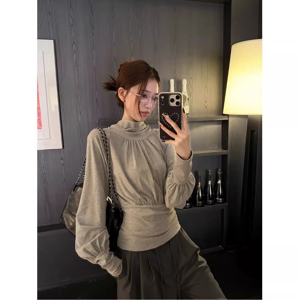 Camiseta de manga larga con ci - Women Fashion Style reseña y precio