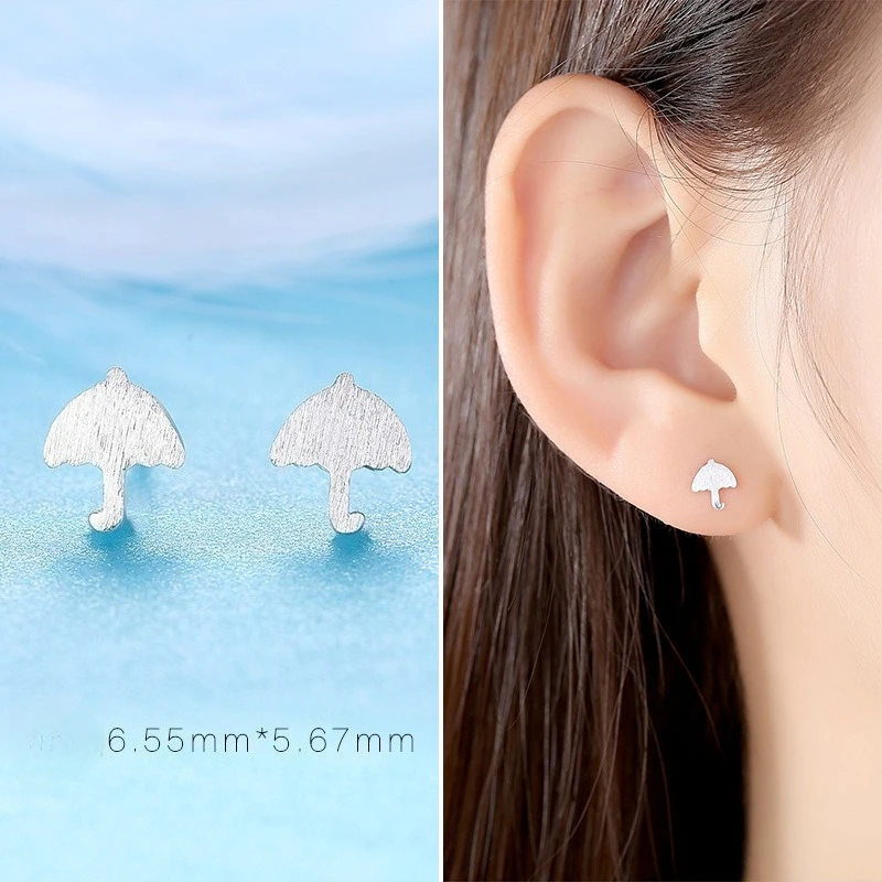 Pendientes de botón con forma  - Women'S Fashion Umbrella reseña y precio