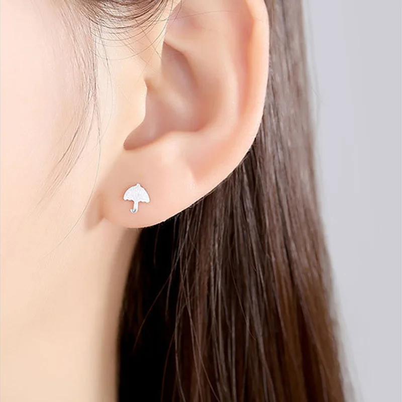 Pendientes de botón con forma  - Women'S Fashion Umbrella reseña y precio