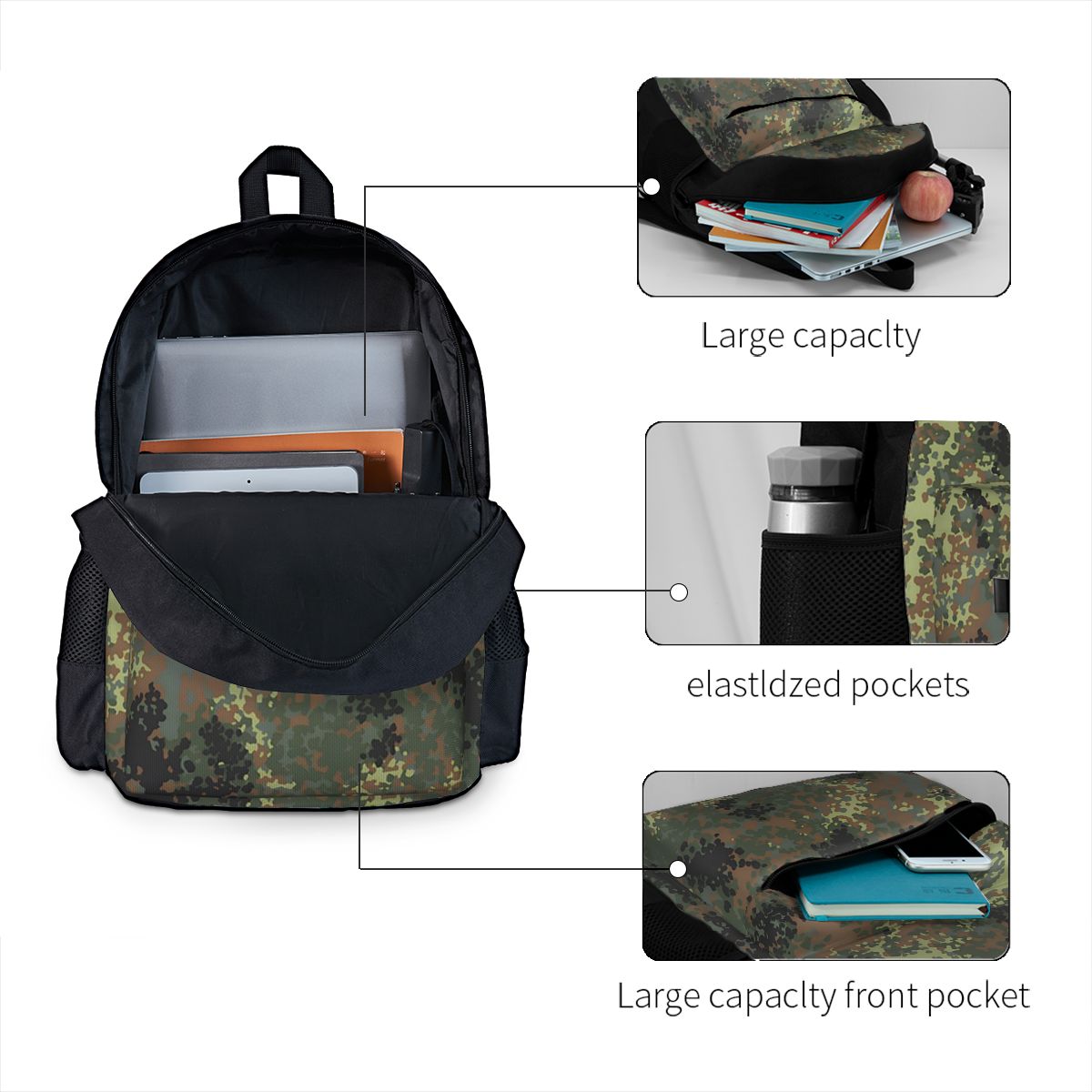 Mochila Splintertarn de camufl - Women'S Fashion Ww2 reseña y precio