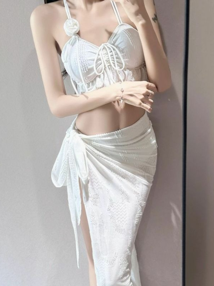 Traje de Baño de Dos Piezas Fl - Women Fashion Style reseña y precio