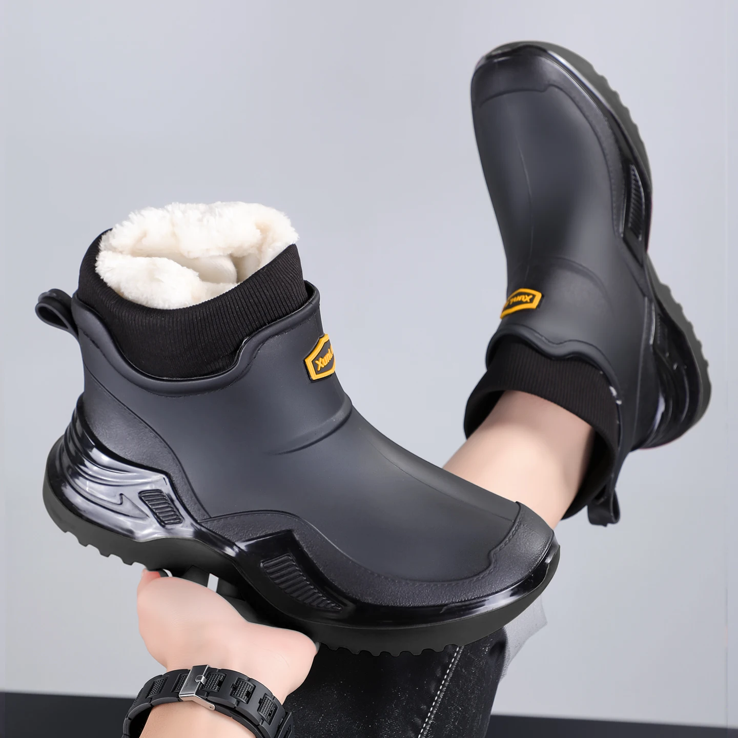 Botas de Invierno Impermeables - Women'S Fashion Rain Boots reseña y precio