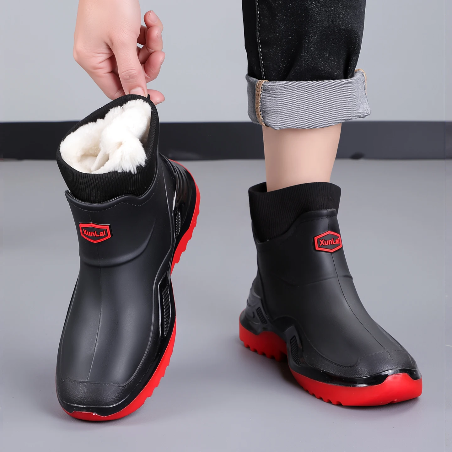 Botas de Invierno Impermeables - Women'S Fashion Rain Boots reseña y precio