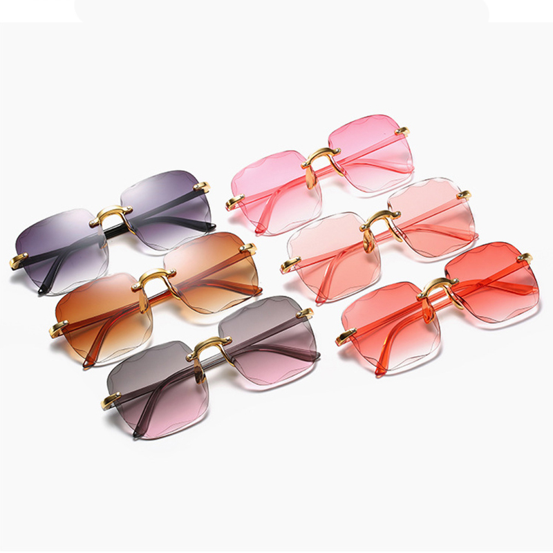 1/3PCS Nuevas Gafas de Sol sin - Women Fashion Glasses reseña y precio