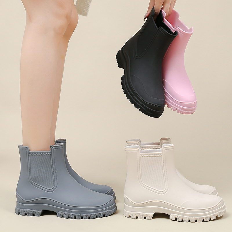 Botas de lluvia para Mujer, ch - Women'S Fashion Rain Boots reseña y precio