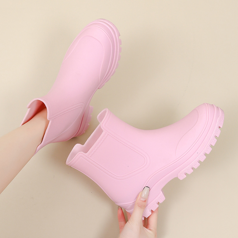 Botas de lluvia para Mujer, ch - Women'S Fashion Rain Boots reseña y precio