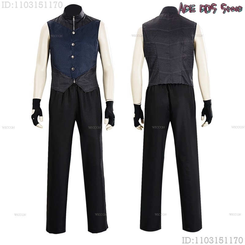 Disfraces de Cosplay de Vergil - Knitted Vest Women reseña y precio