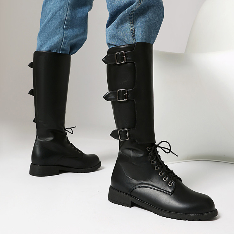 Botas de moto para hombre, tal - Women'S Fashion Riding Boots reseña y precio