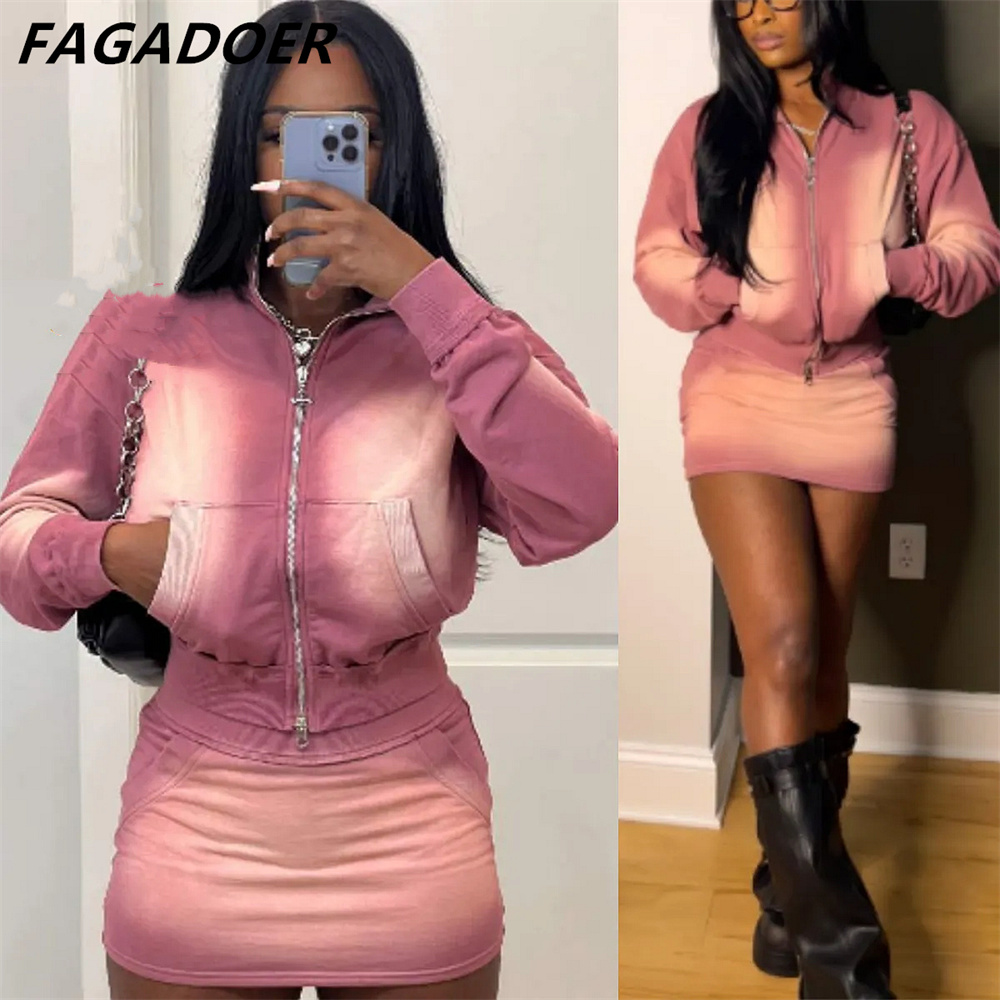 FAGADOER-Conjunto de dos pieza - Women'S Fashion Quarter Zip reseña y precio