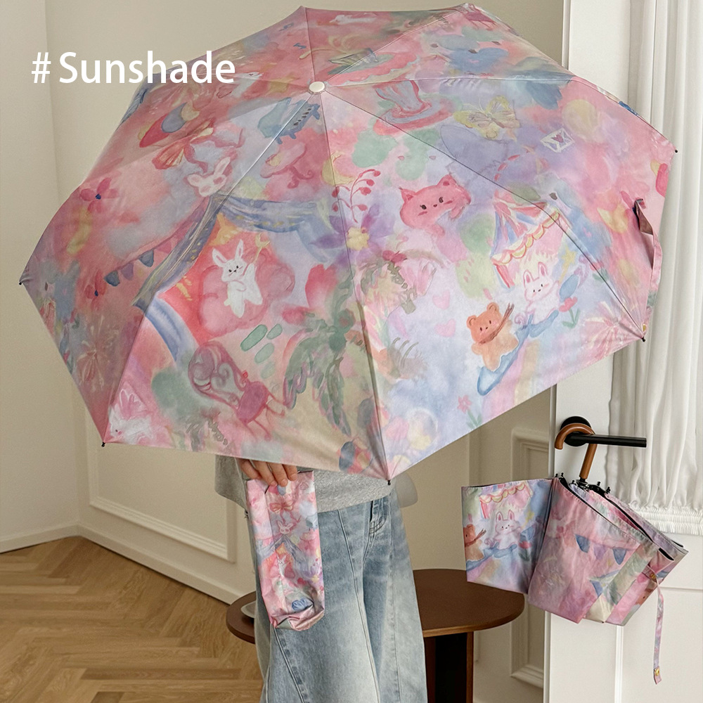 Paraguas Plegable Manual con E - Women'S Fashion Umbrella reseña y precio