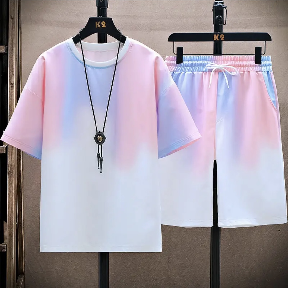 Nuevo conjunto de seda helada  - Women Fashion Style reseña y precio