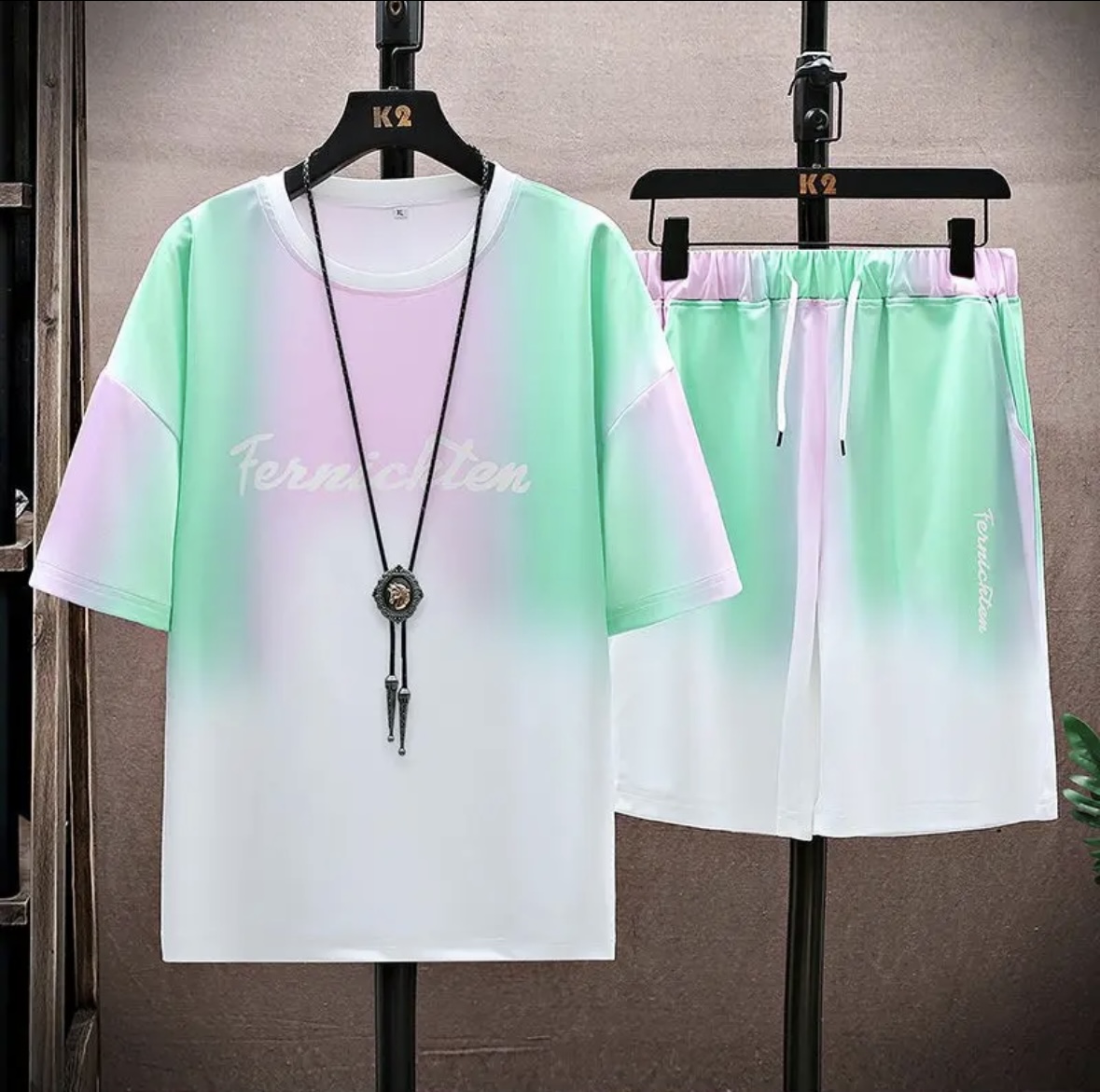 Nuevo conjunto de seda helada  - Women Fashion Style reseña y precio
